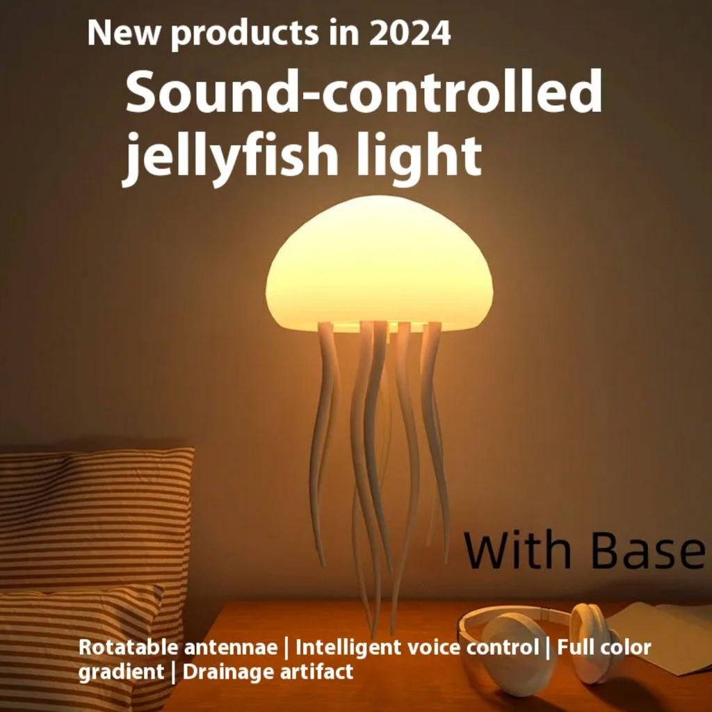 AquaGlow Jellyfish Lamp