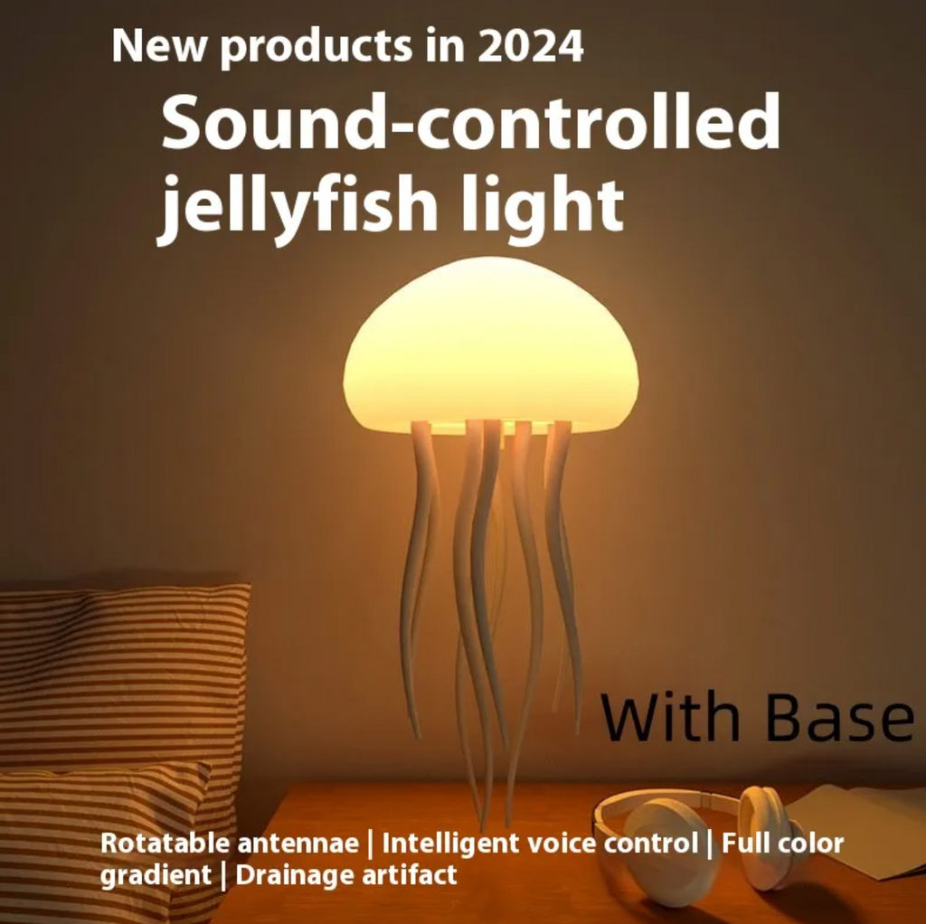 AquaGlow Jellyfish Lamp